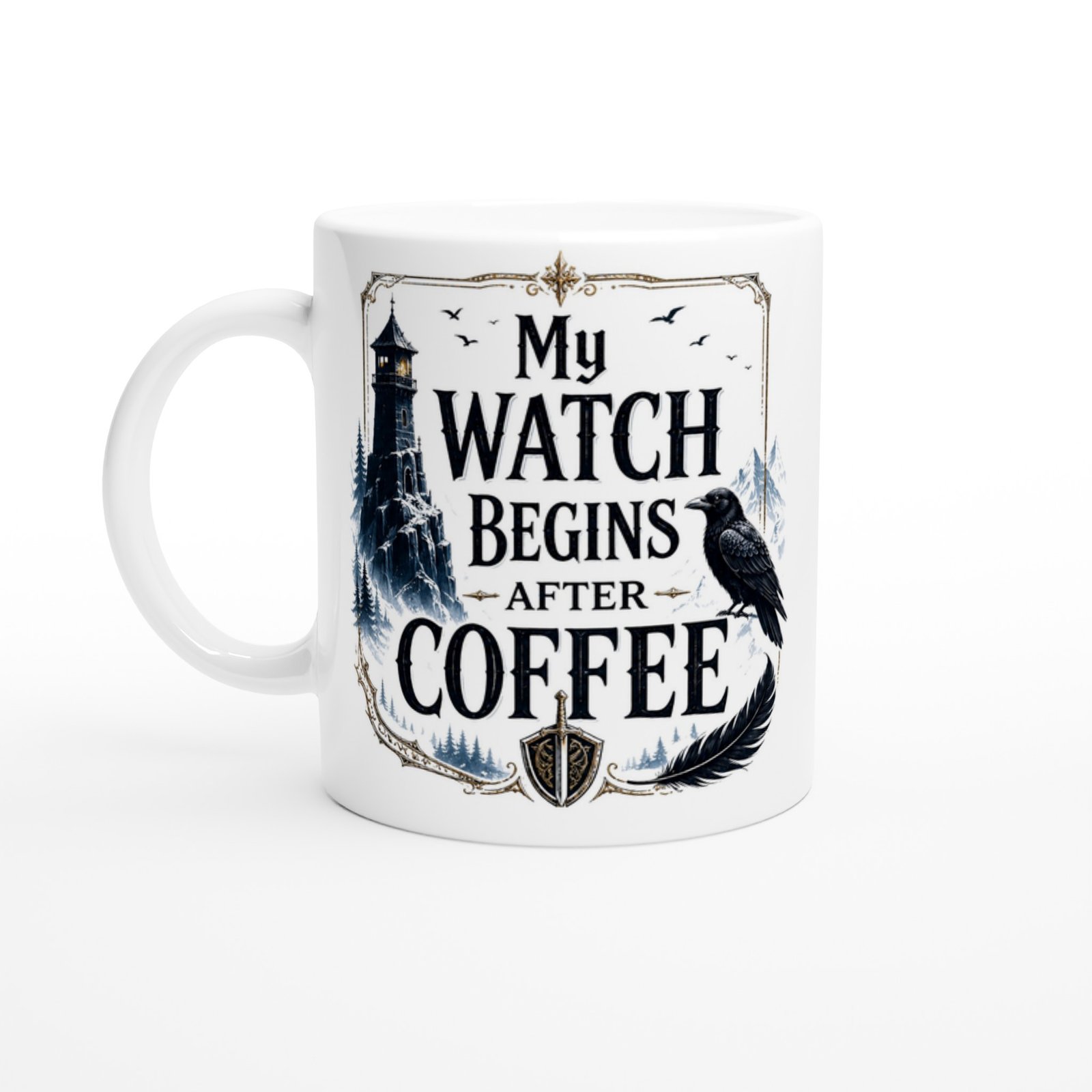 My Watch Begins After Coffe Mug