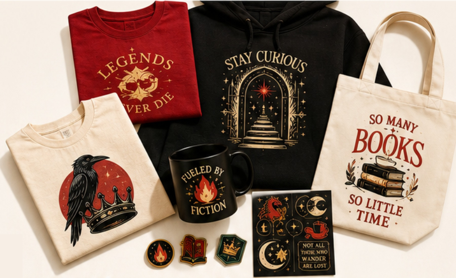 Fandom merch collection
