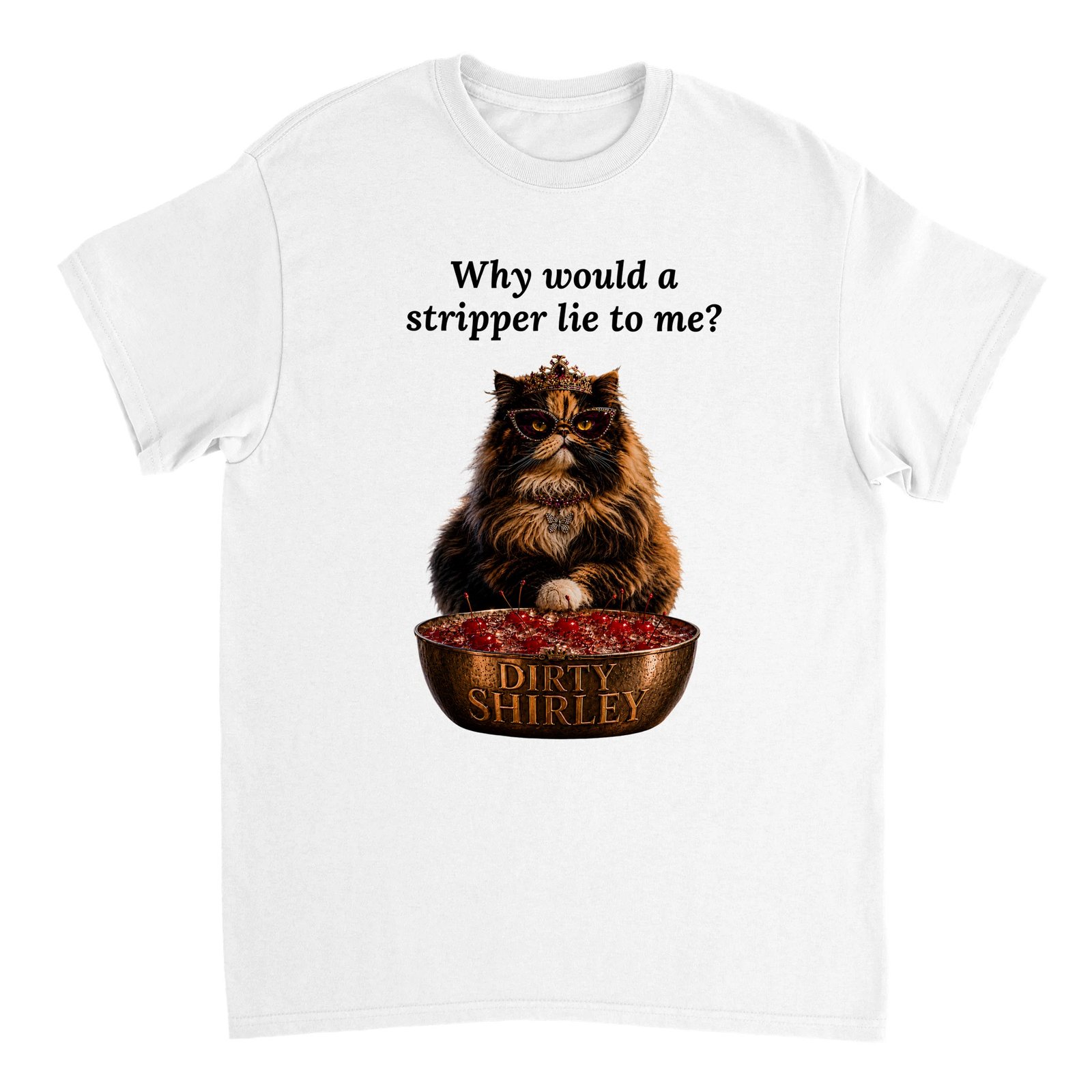 Why would a stripper... T-shirt White