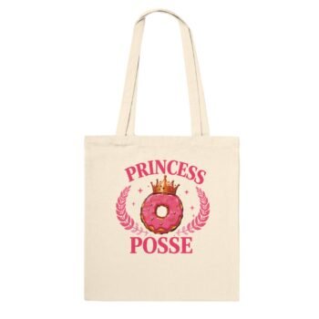 Princess Posse Tote Bag – Princess Donut Design