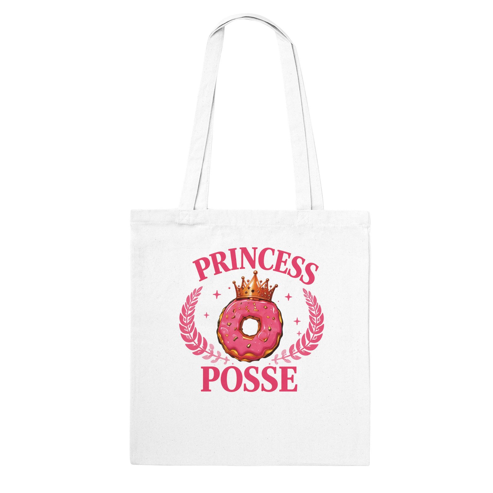Princess Posse Tote Bag – Princess Donut Design