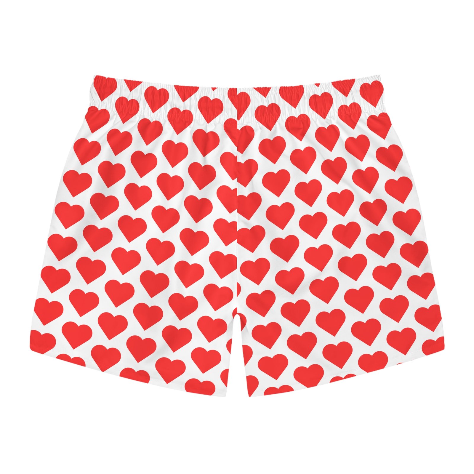 "Goddamnit, Donut" Heart Pattern Swim Trunks - Image 2