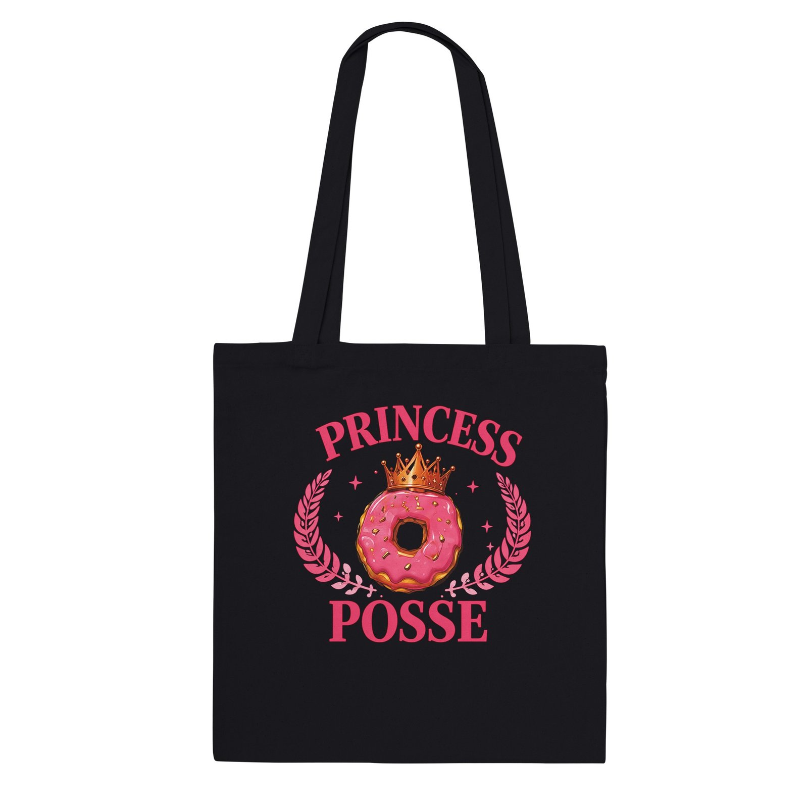 Princess Posse Tote Bag – Princess Donut Design