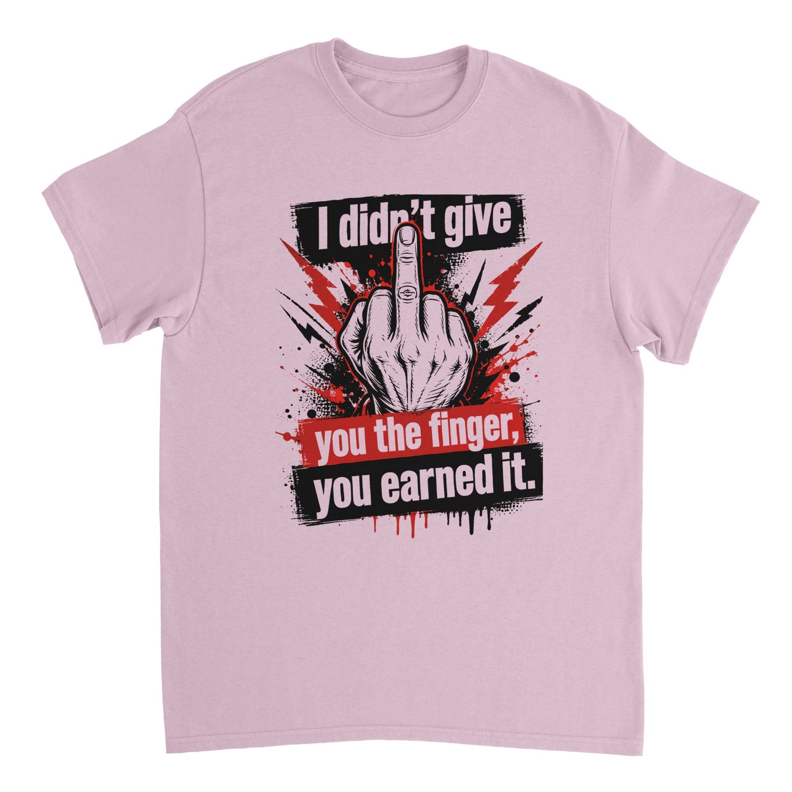 I don't give T-shirt light pink