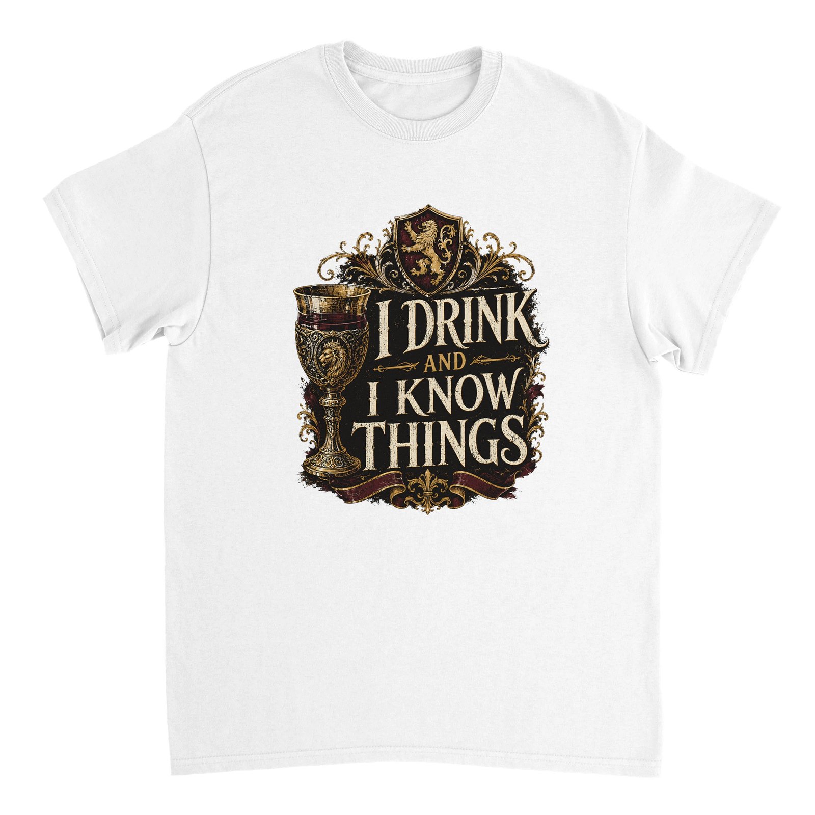 I Drink and I Know Things T-shirt, Tyrion Lannister T-Shirt, Game of Thrones T-Shirt, Merch Dungeon