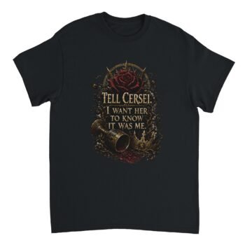 Tell Cersei Tshirt, Dragon Tshirt, Game of Thrones Tshirt, Merch Dungeon