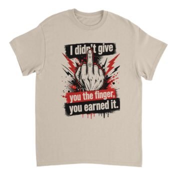 I don't give T-shirt natural