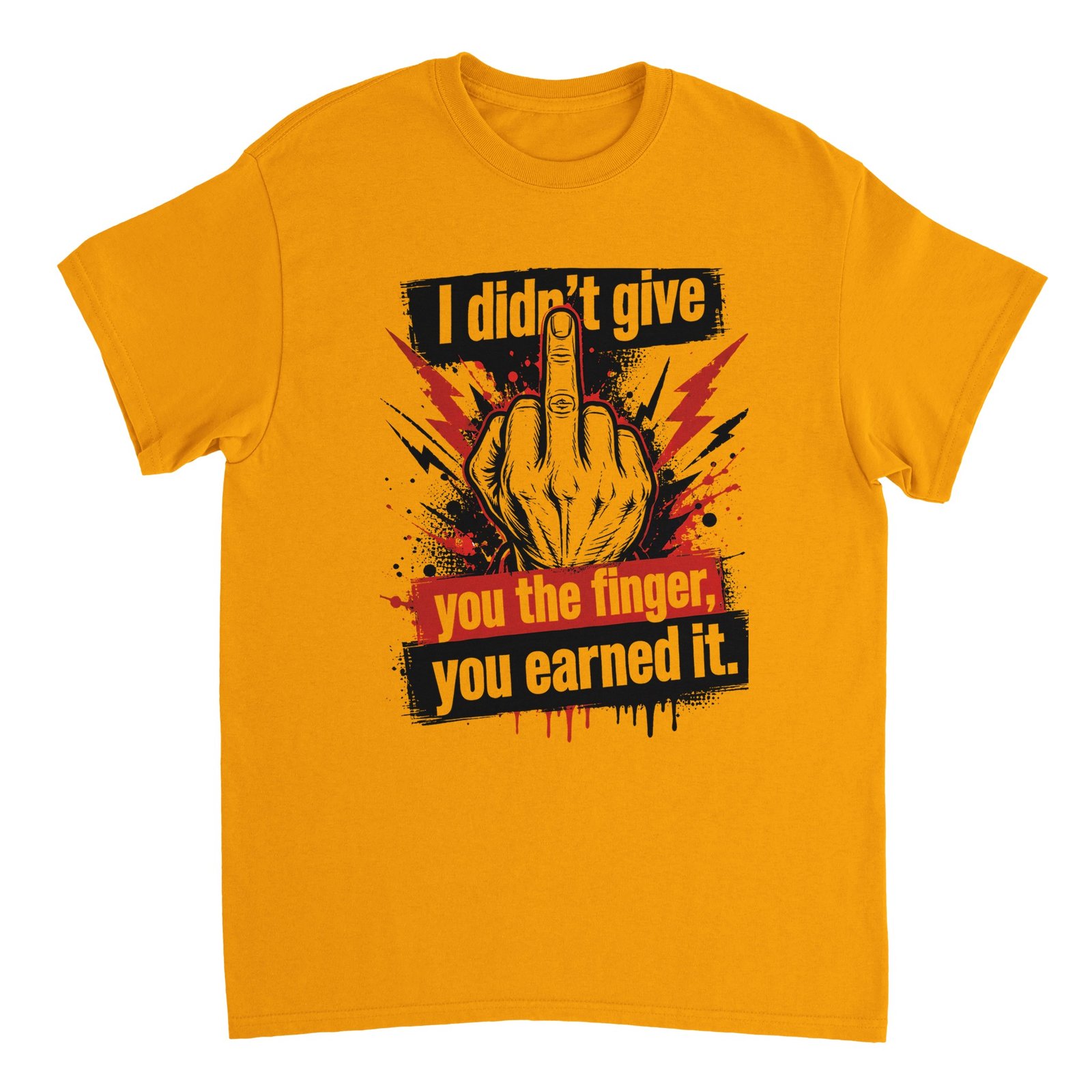 I don't give T-shirt gold