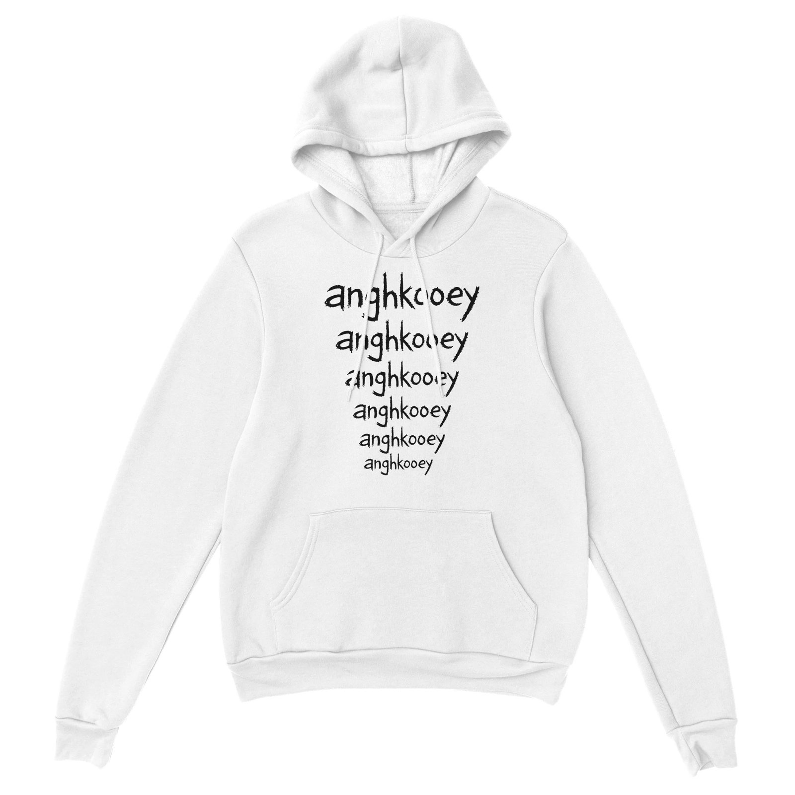 Anghkooey Hoodie White