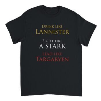 Drink like a Lannister T-shirt, Lannister T-Shirt, Game of Thrones T-Shirt, Merch Dungeon