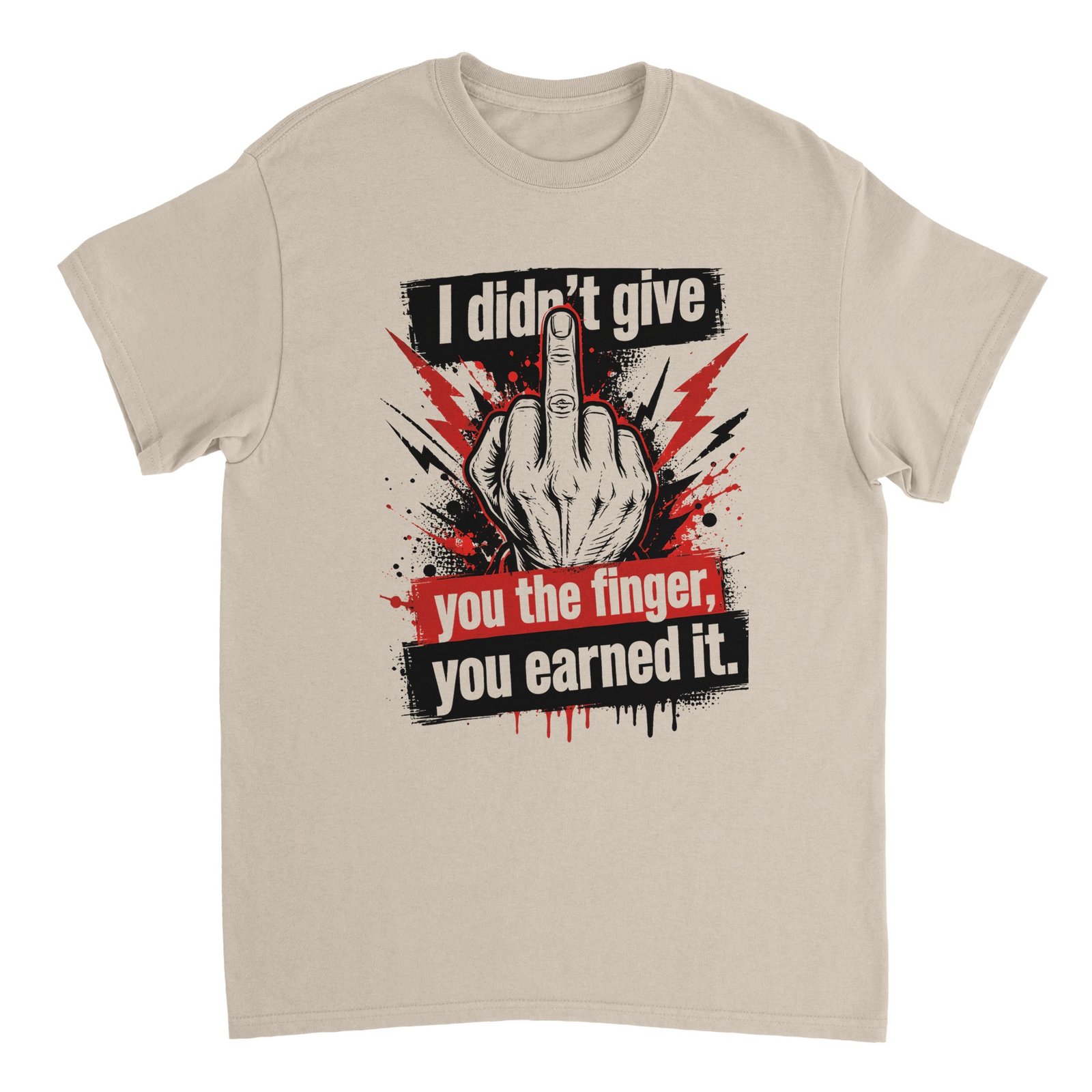 I don't give T-shhirt sand
