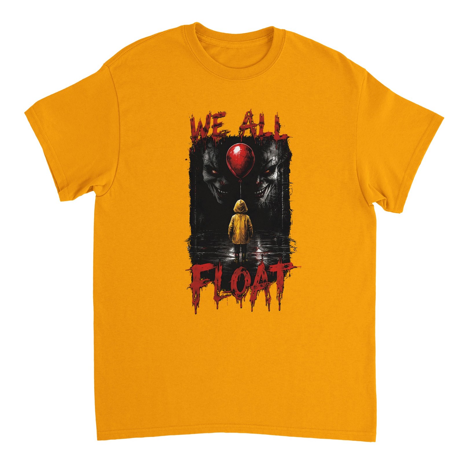We All Float Halloween T-Shirt – Creepy Clown Horror Graphic Tee 6 0628997d-c1a2-4b6d-9154-ef332430bf84