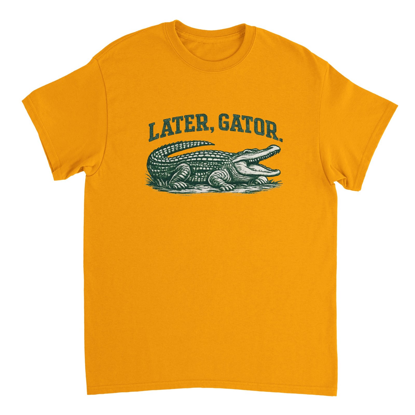Later, Gator T-Shirt – Funny Vintage Alligator Graphic Tee 6 070ab876-065e-49a3-ab2d-3376a01d057d