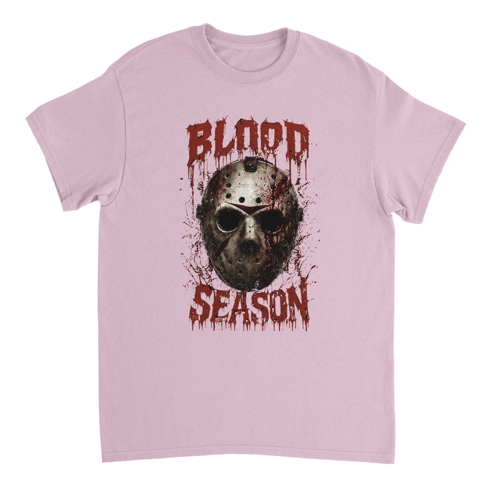 Blood Season Halloween T-Shirt – Bloody Slasher Mask Horror Graphic Tee 4 079ab014-8ba8-4be0-9ff2-7443383877e7