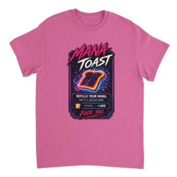 dungeon crawler carl mana toast t-shirt retro item card