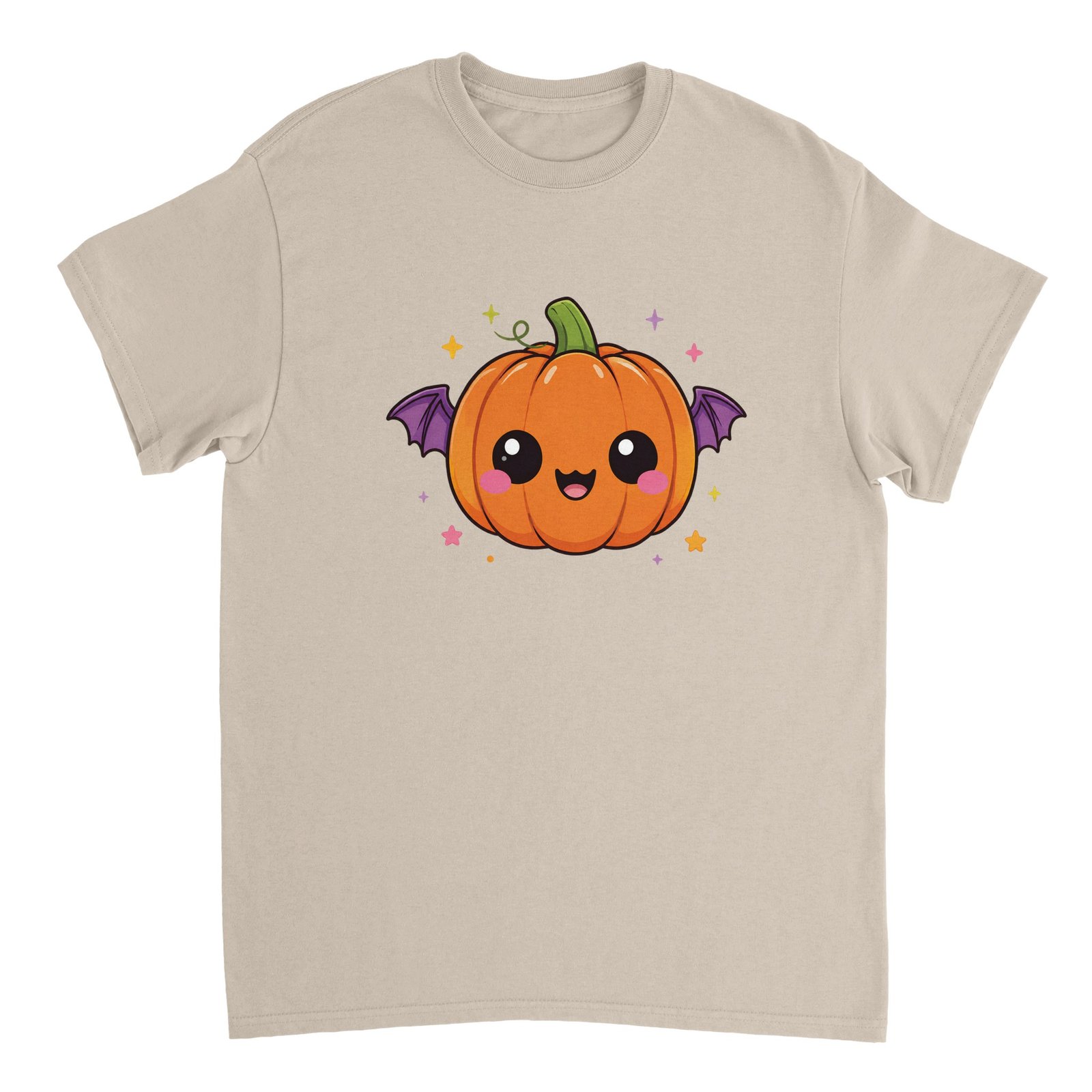 Bat Pumpkin T-Shirt – Cute Halloween Flying Pumpkin Graphic Tee 3 1596e003-246b-4718-a0c8-f5d7ba298635