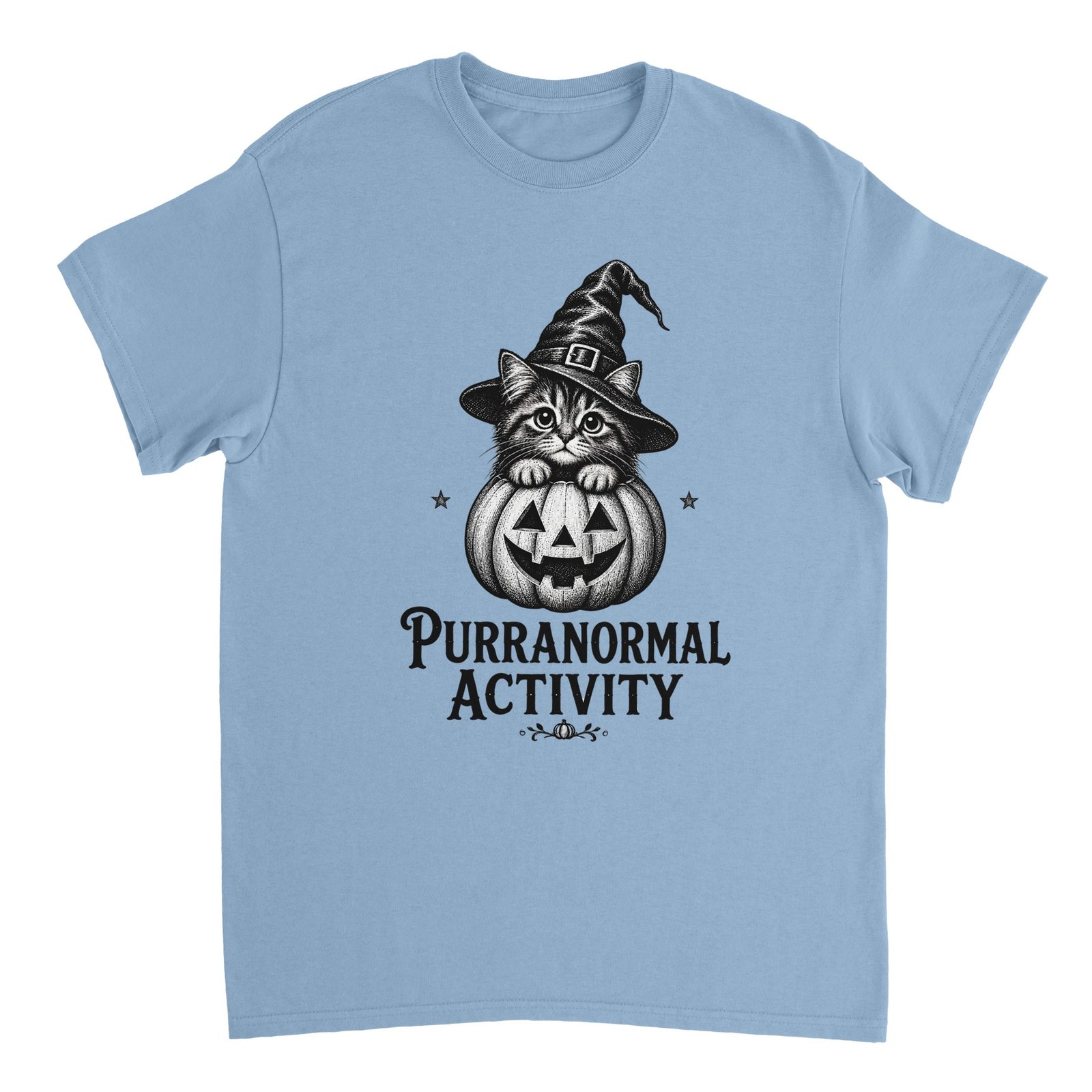 Purranormal Activity T-Shirt – Witch Cat Halloween Graphic Tee 11 1a4e7f44-6dc0-4852-84ac-f76a068ca0c9
