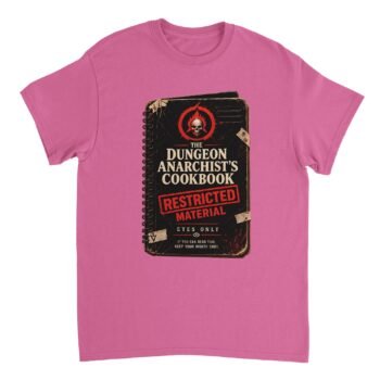 dungeon crawler carl cookbook t-shirt restricted material
