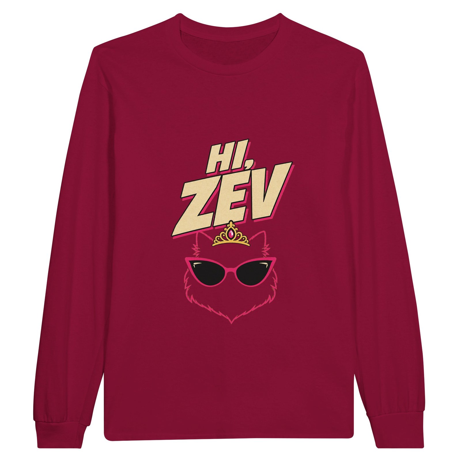 Hi Zev Longsleeve – Dungeon Crawler Carl Retro Fan Tee 3 25bdb6be-94e3-413e-a124-a32e1d7184fd