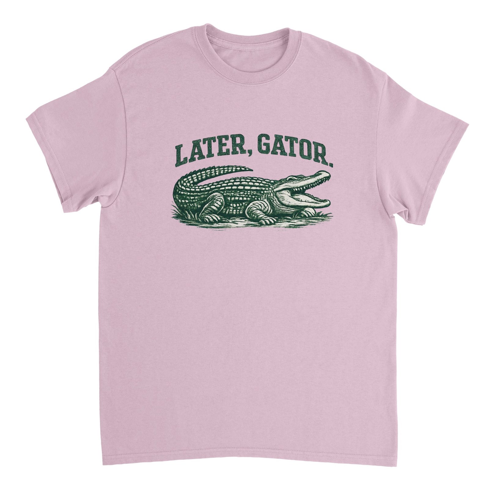 Later, Gator T-Shirt – Funny Vintage Alligator Graphic Tee 4 25c51bb8-69b5-4827-b59f-b2cf85ad36cf