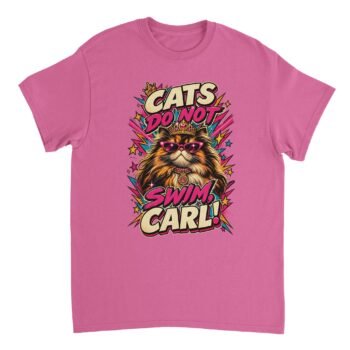dungeon crawler carl swim t-shirt cats do not swim Azalea