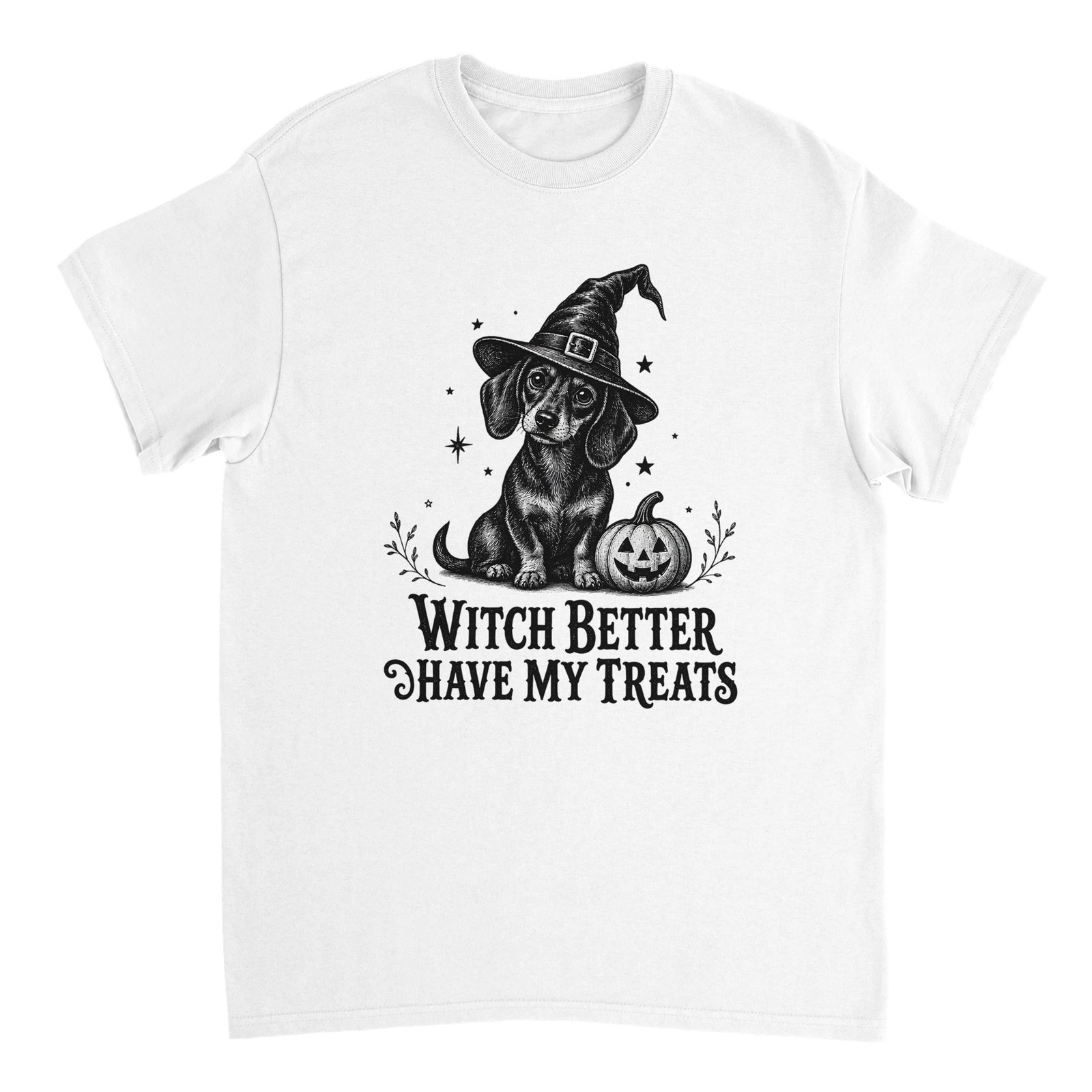 Witch Better Have My Treats T-Shirt – Halloween Dog Graphic Tee 8 374e797e-254f-4127-a9dc-0e14470973ae