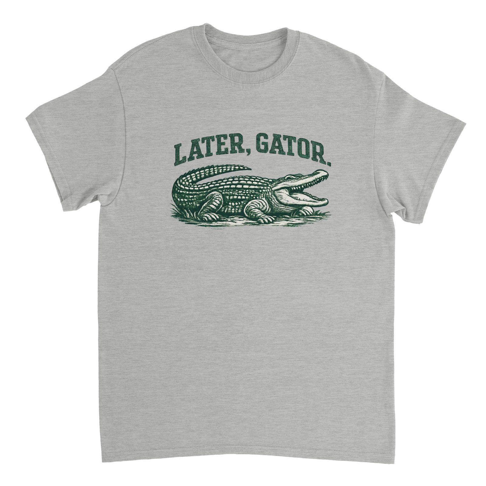 Later, Gator T-Shirt – Funny Vintage Alligator Graphic Tee 7 3755f0c6-fb04-473c-8f67-ed285e3a431f
