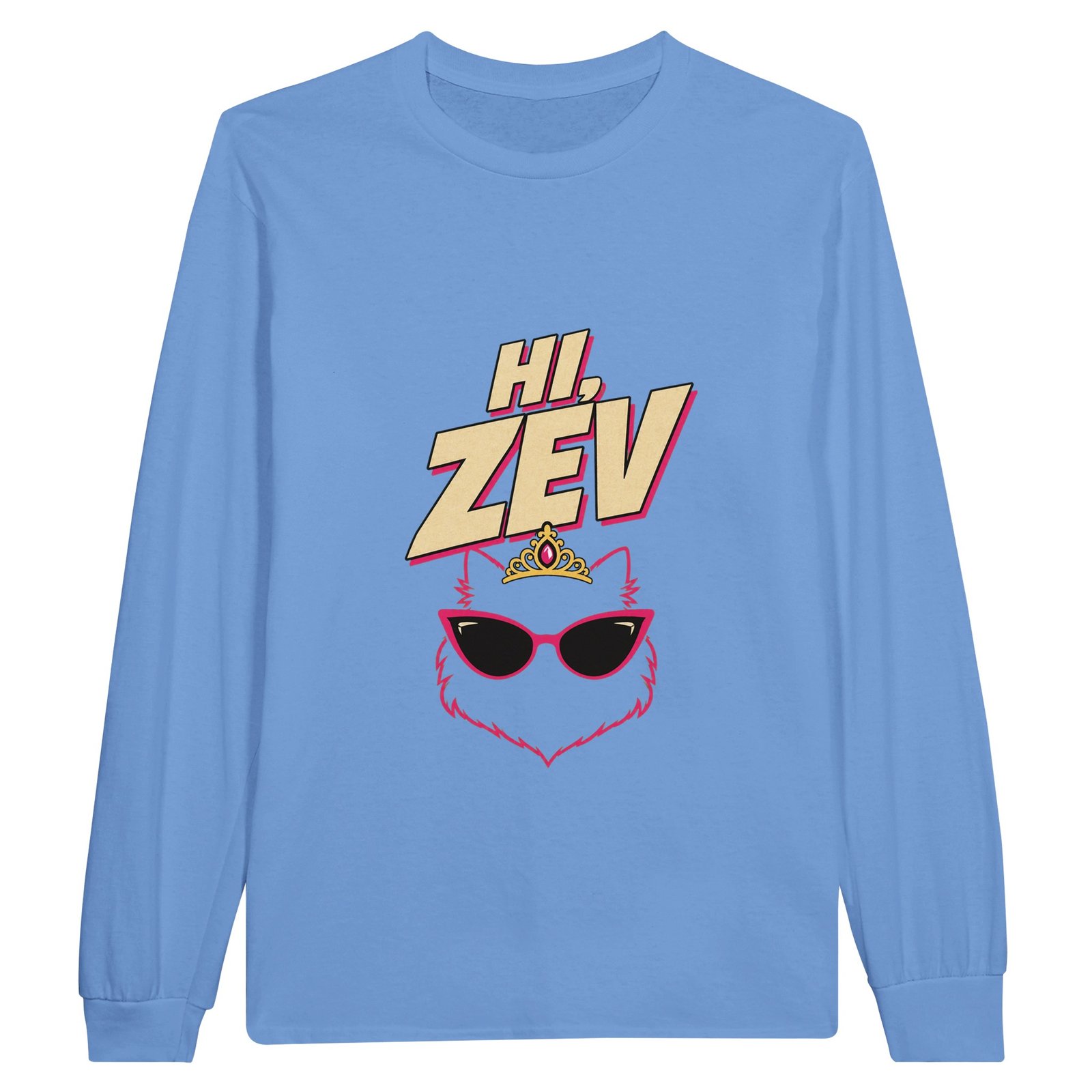 Hi Zev Longsleeve – Dungeon Crawler Carl Retro Fan Tee 7 3b79a186-6575-4feb-a5fa-c3494763ce5d