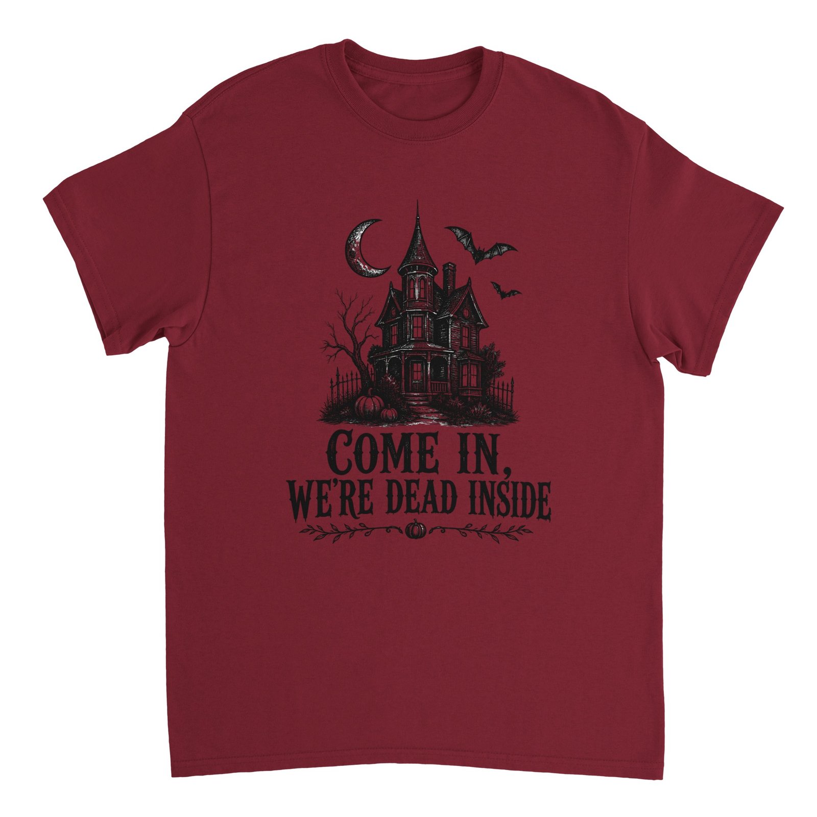 Come In We're Dead Inside T-Shirt – Haunted House Graphic Tee 8 42b84c9a-846d-4646-9013-205b4672f705