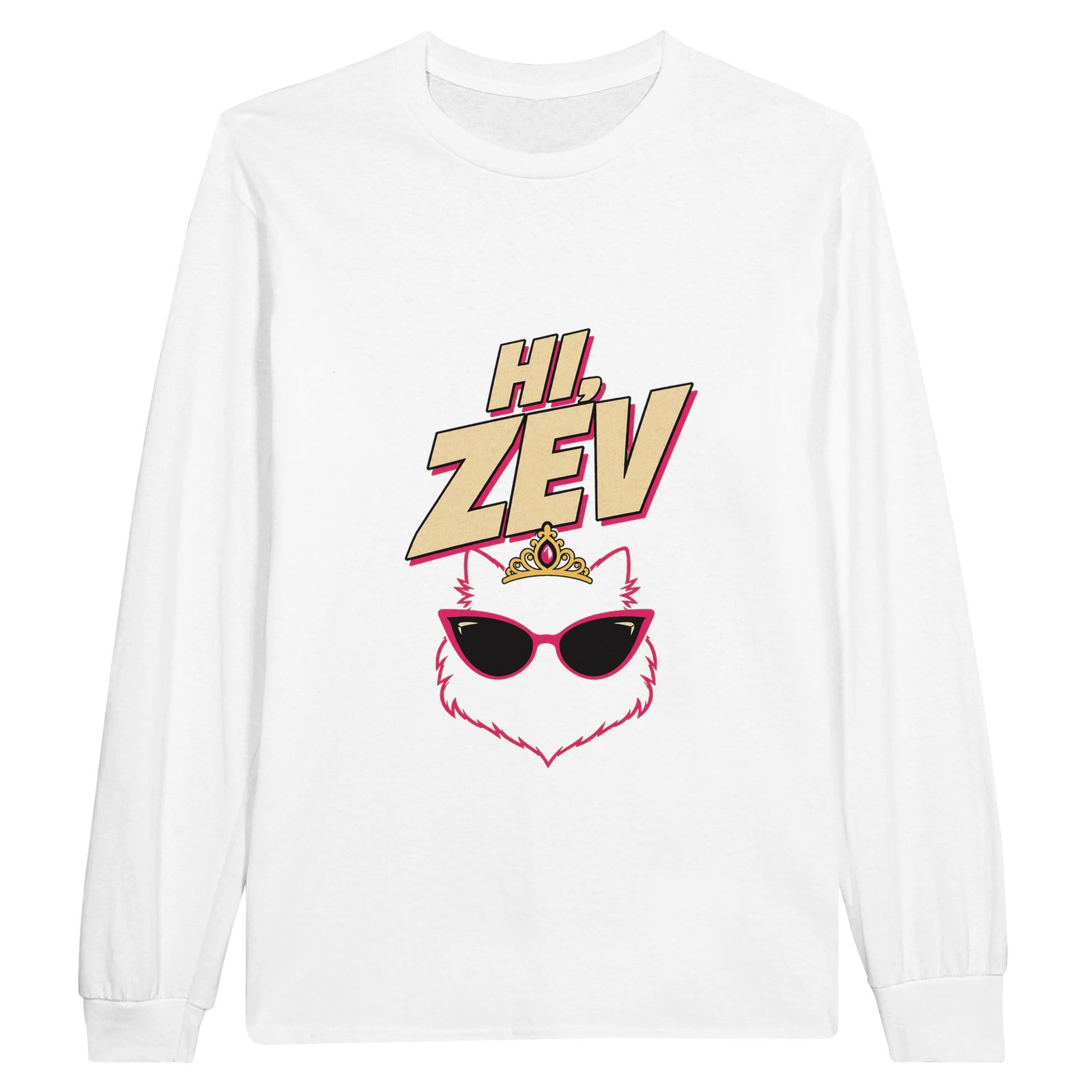 Hi Zev Longsleeve – Dungeon Crawler Carl Retro Fan Tee 8 4d860f78-77c7-4d22-b9e7-201fc78dae40