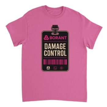 dungeon crawler carl damage control t-shirt id badge design