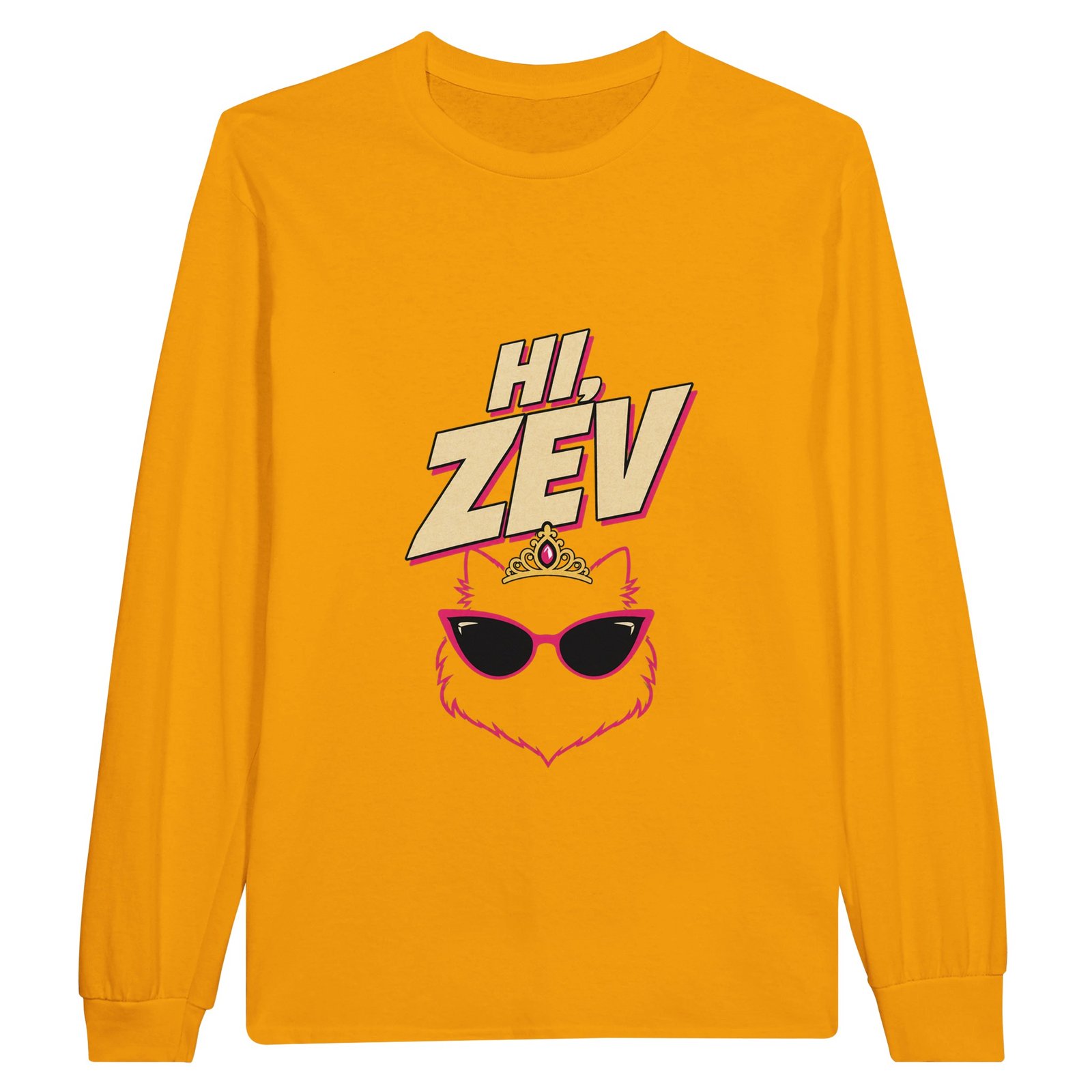 Hi Zev Longsleeve – Dungeon Crawler Carl Retro Fan Tee 4 5d95e8ce-851c-4638-81da-10e32e4c1ea8
