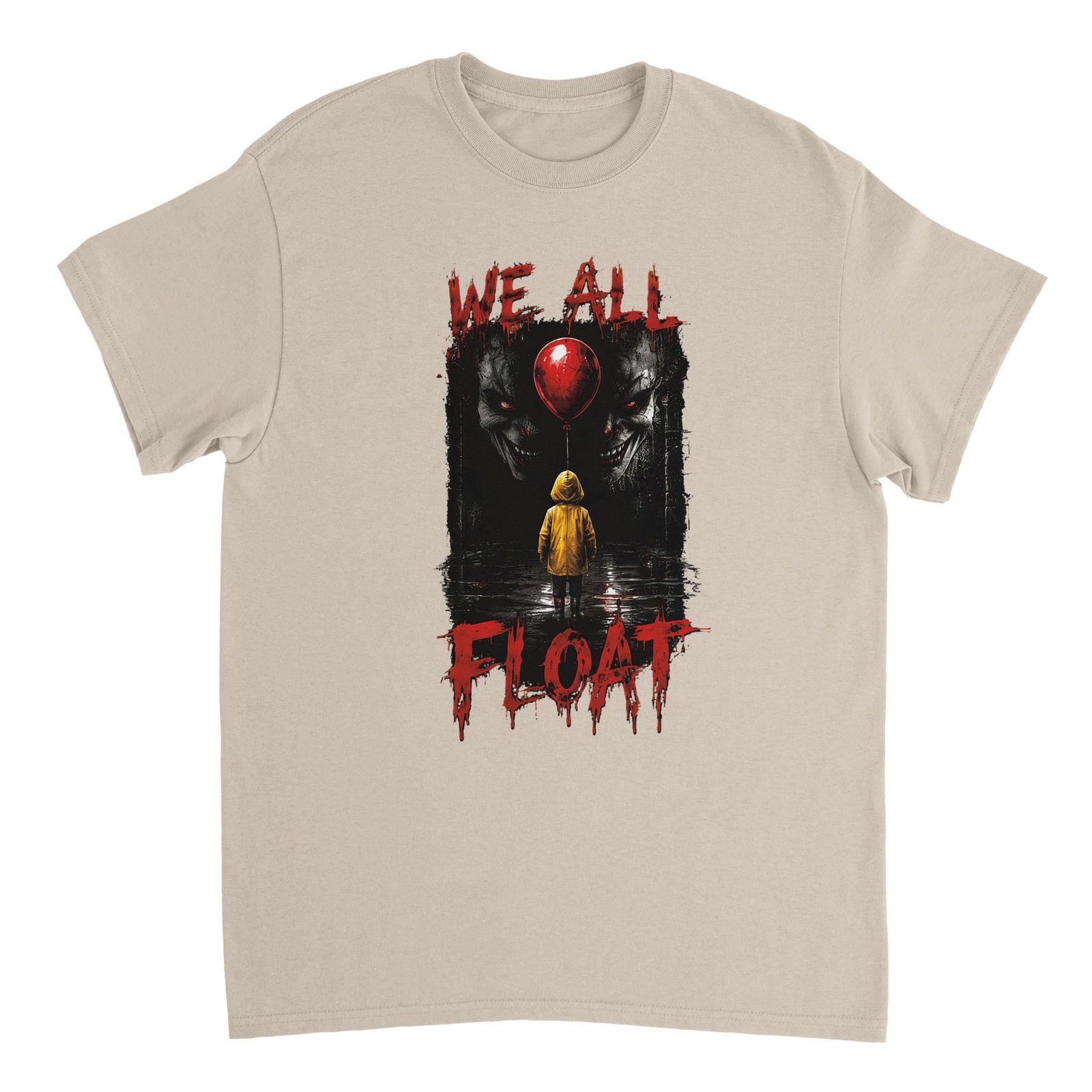 We All Float Halloween T-Shirt – Creepy Clown Horror Graphic Tee 5 6226e95f-cb0e-42a1-9872-79dbb81d99ea