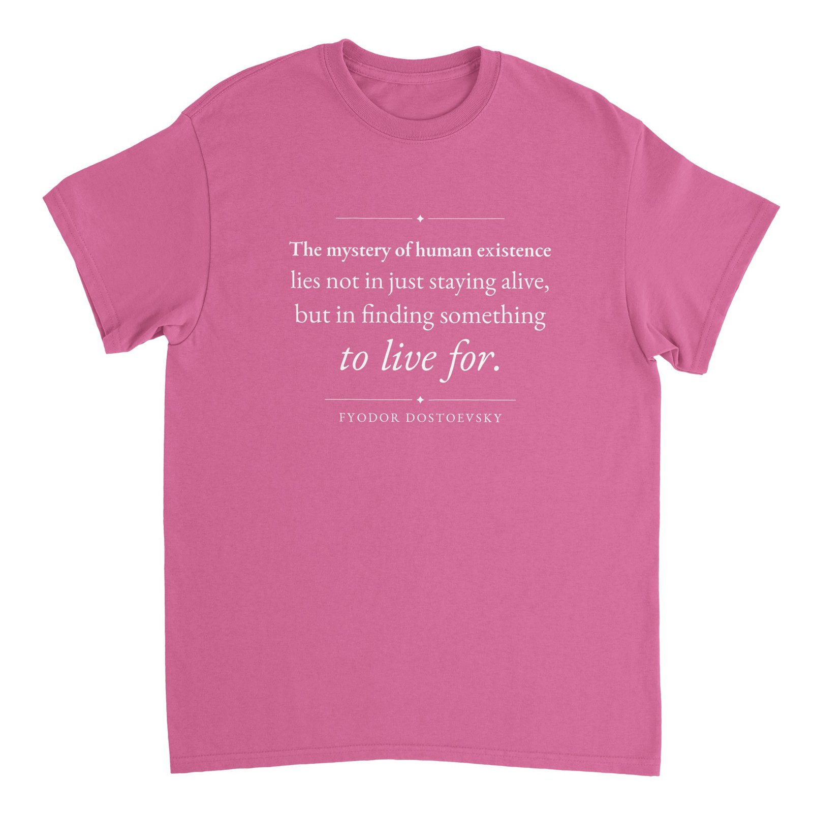Mystery of Human Existence T-Shirt – Dostoevsky Karamazov Tee 6 dostoevsky brothers karamazov t-shirt mystery of existence Azalea