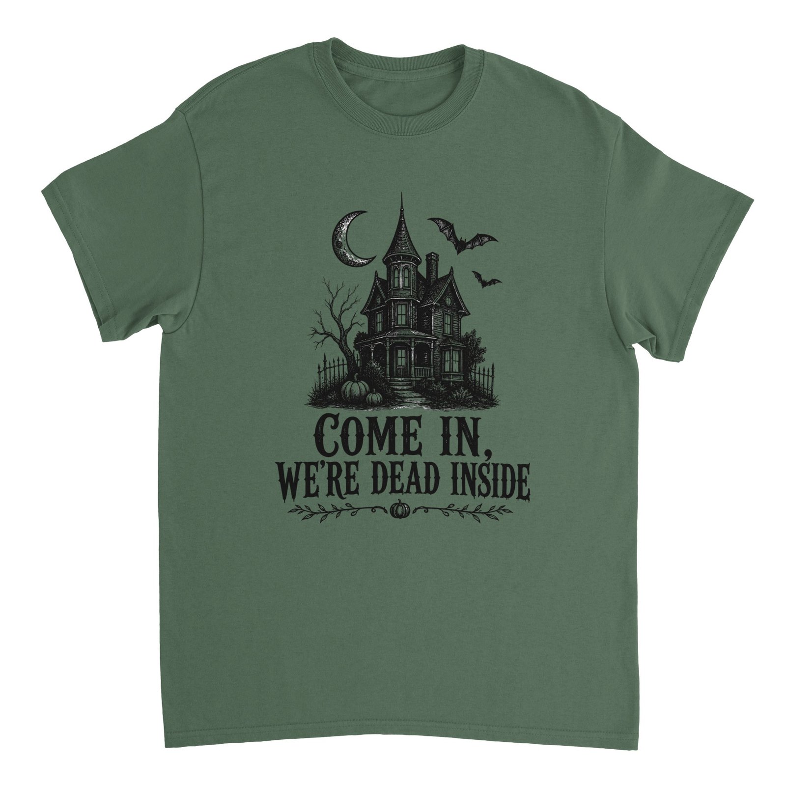 Come In We're Dead Inside T-Shirt – Haunted House Graphic Tee 12 7e6b370a-cce4-4a4e-9f80-0d7e485d6813