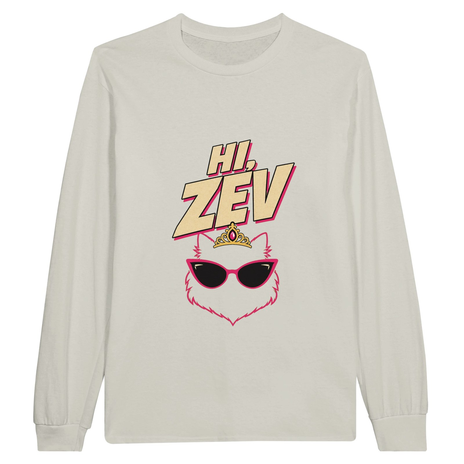 Hi Zev Longsleeve – Dungeon Crawler Carl Retro Fan Tee 10 85048687-1f11-4581-b458-1a7cafabf792