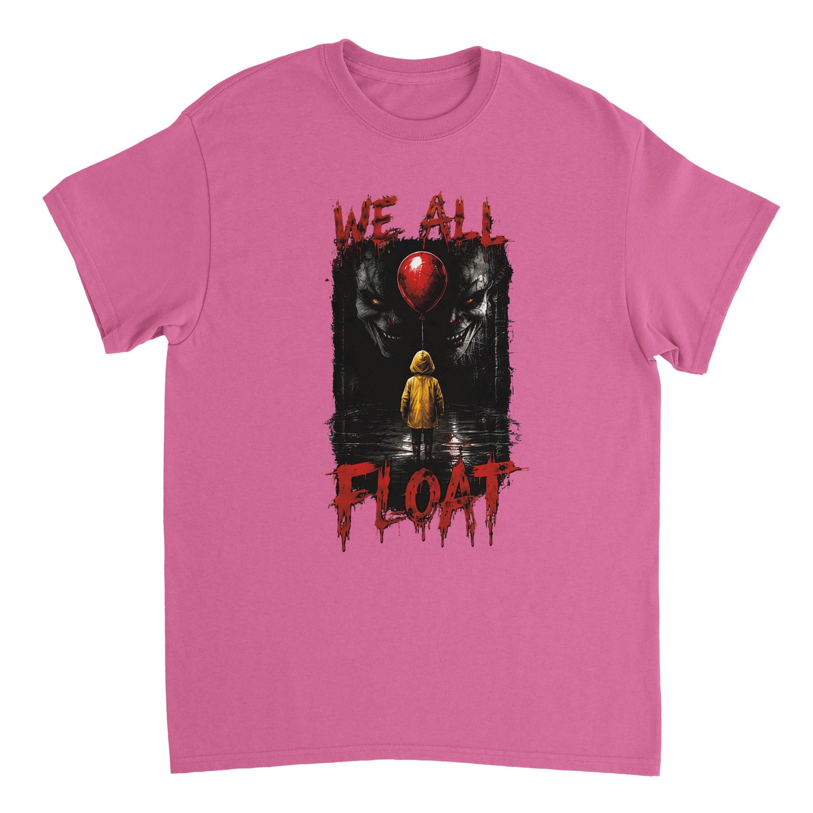 We All Float Halloween T-Shirt – Creepy Clown Horror Graphic Tee 10 87177563-d419-4f94-886c-e95425199c7d