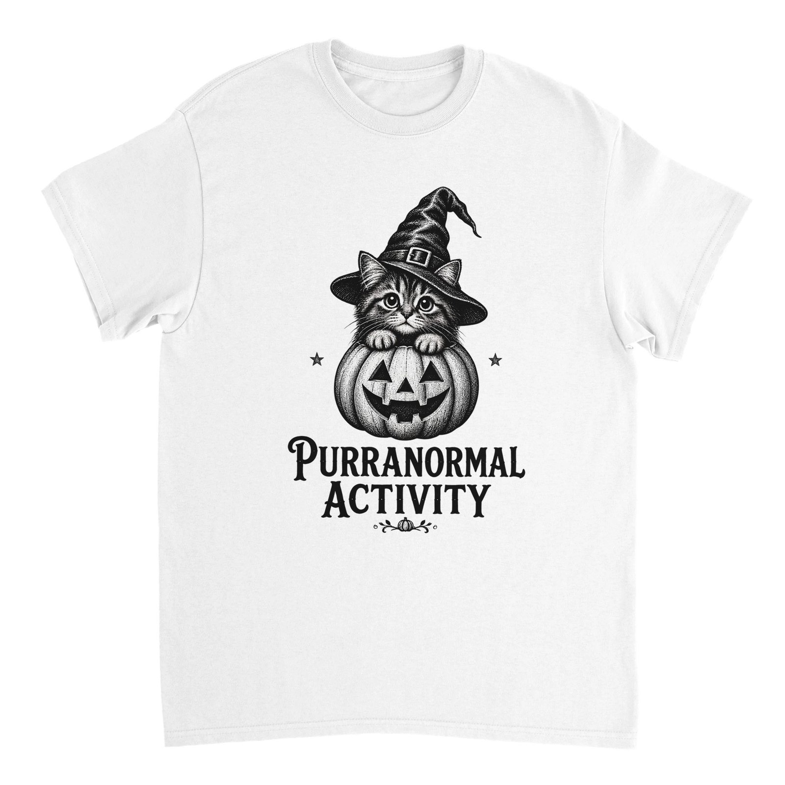 Purranormal Activity T-Shirt – Witch Cat Halloween Graphic Tee 4 8fc471c8-a912-4db7-80e4-46587e9bbec3