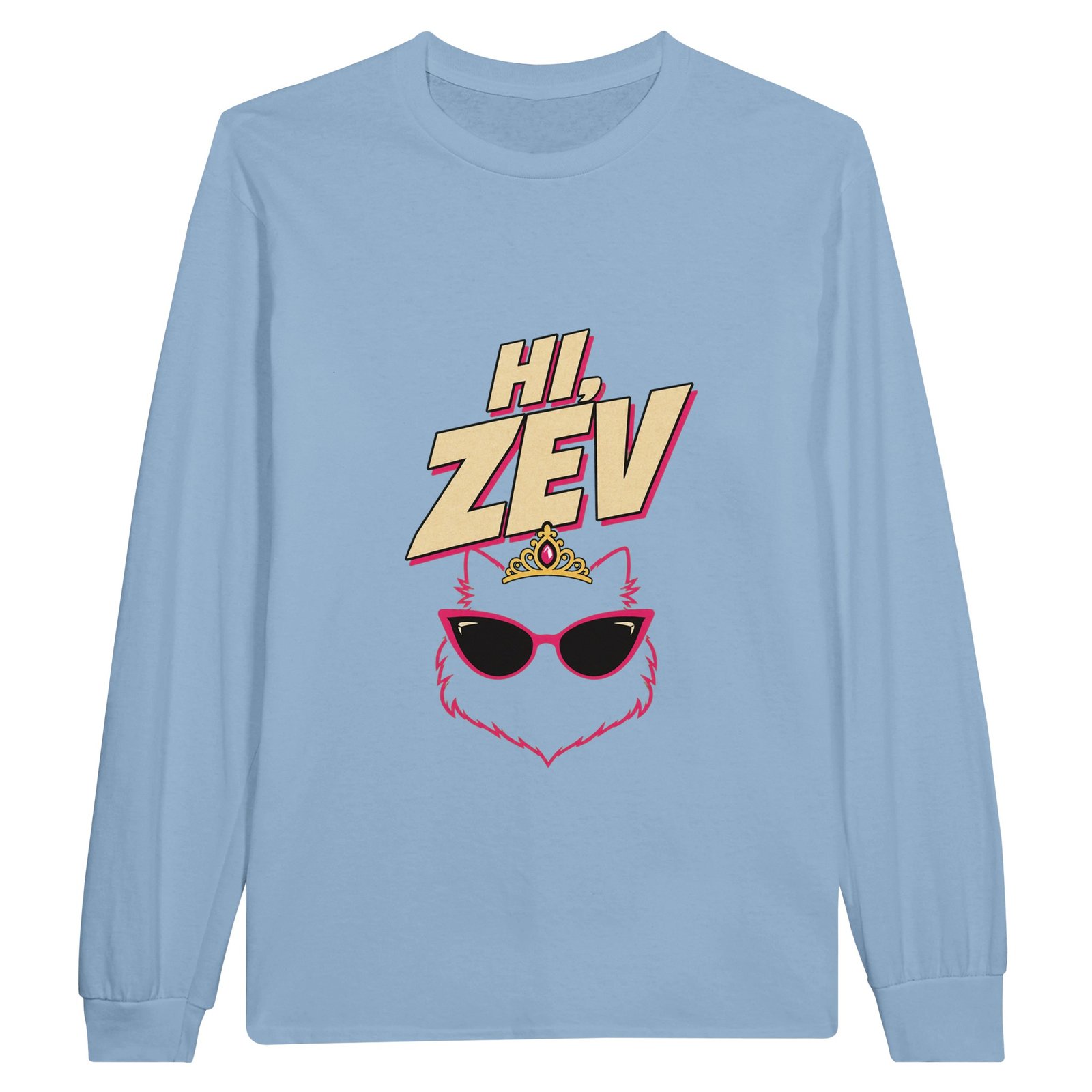 Hi Zev Longsleeve – Dungeon Crawler Carl Retro Fan Tee 11 91f7ba9a-14f5-4925-9202-0d1b8dfd81d8