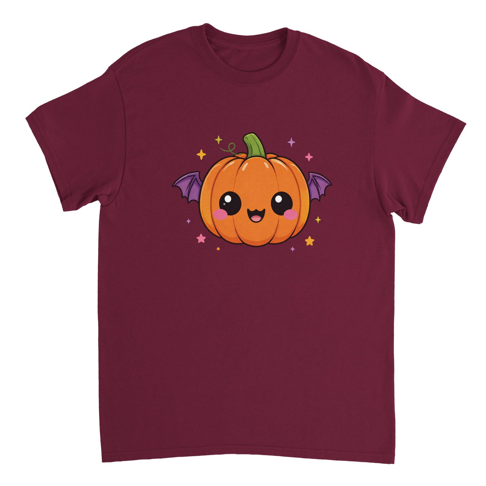 Bat Pumpkin T-Shirt – Cute Halloween Flying Pumpkin Graphic Tee 4 94ddcf3e-bc97-44fa-bb1a-bb786e29a237