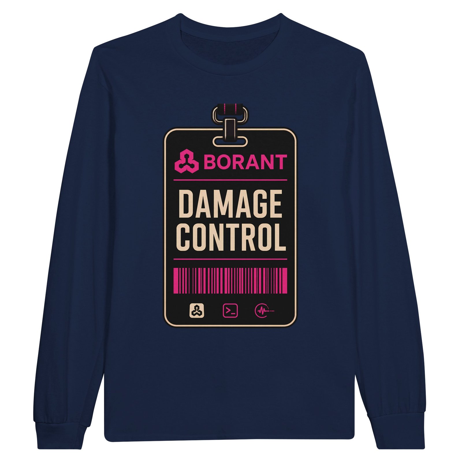 Damage Control Longsleeve – Dungeon Crawler Carl Badge Tee 4 9a50be80-40bf-421b-b743-adac959b6b57