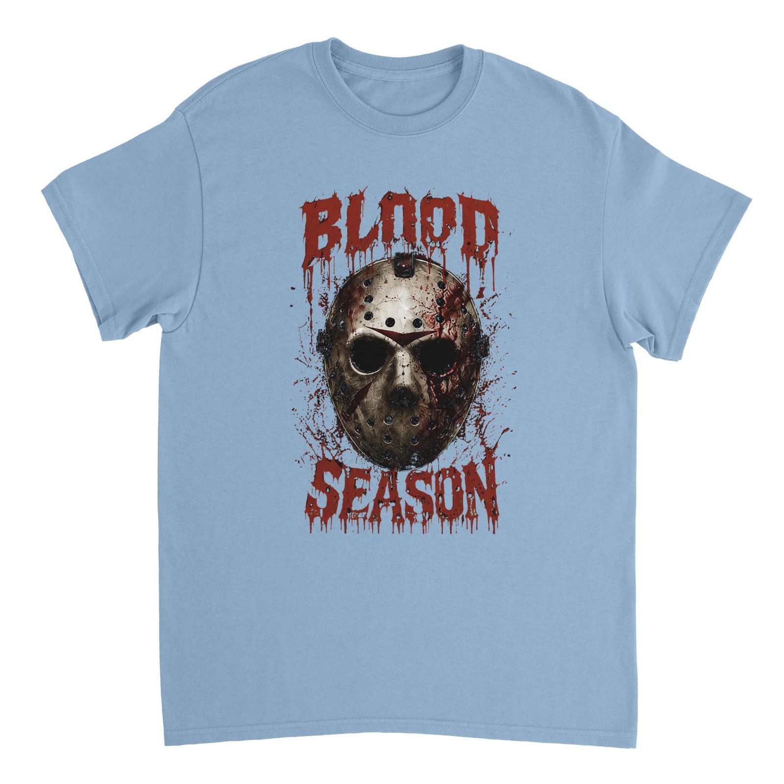 Blood Season Halloween T-Shirt – Bloody Slasher Mask Horror Graphic Tee 10 9b4ea084-0381-45a1-a93f-d45925141c6b