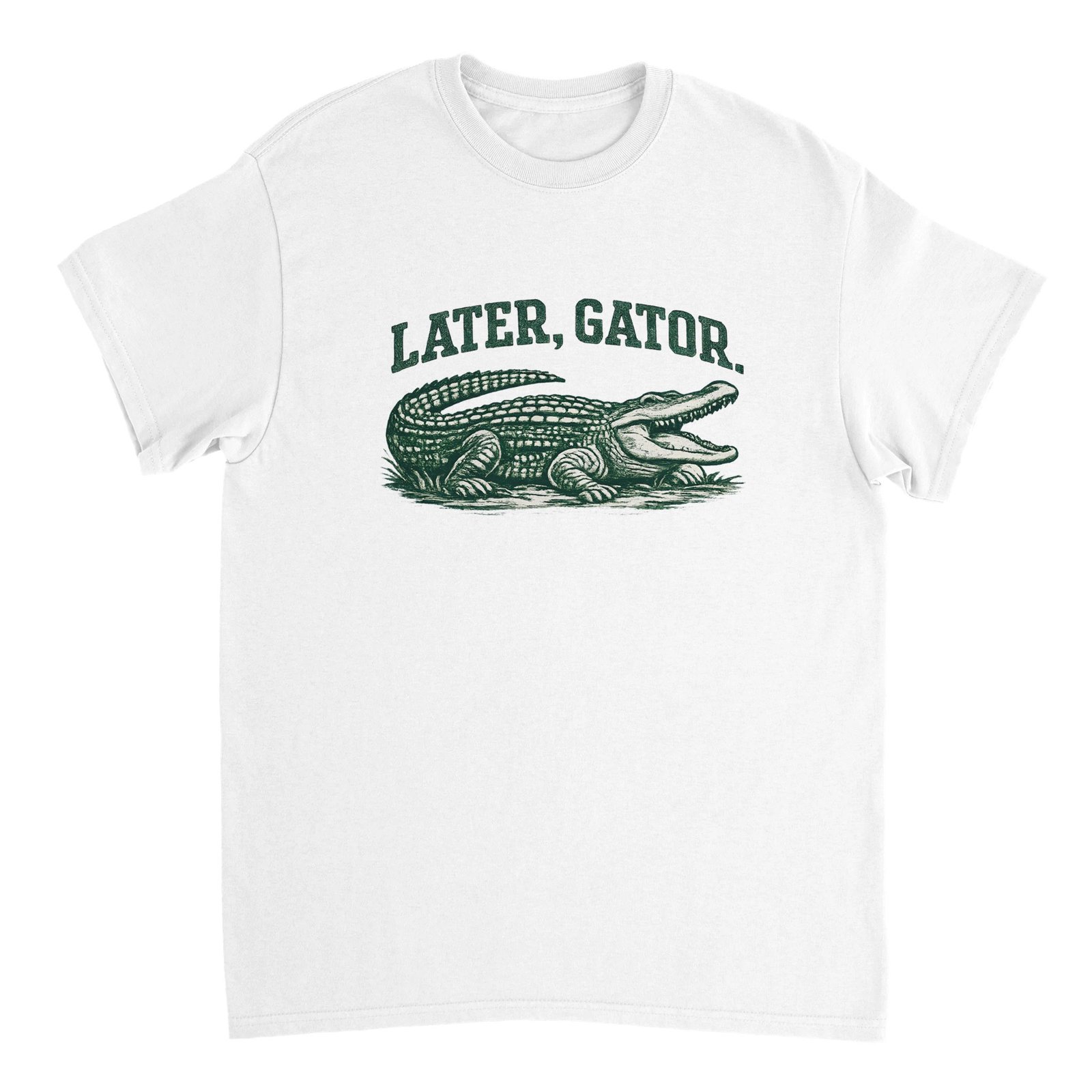 Later, Gator T-Shirt – Funny Vintage Alligator Graphic Tee 2 c15d6911-4451-4330-be85-ace75cf8e530