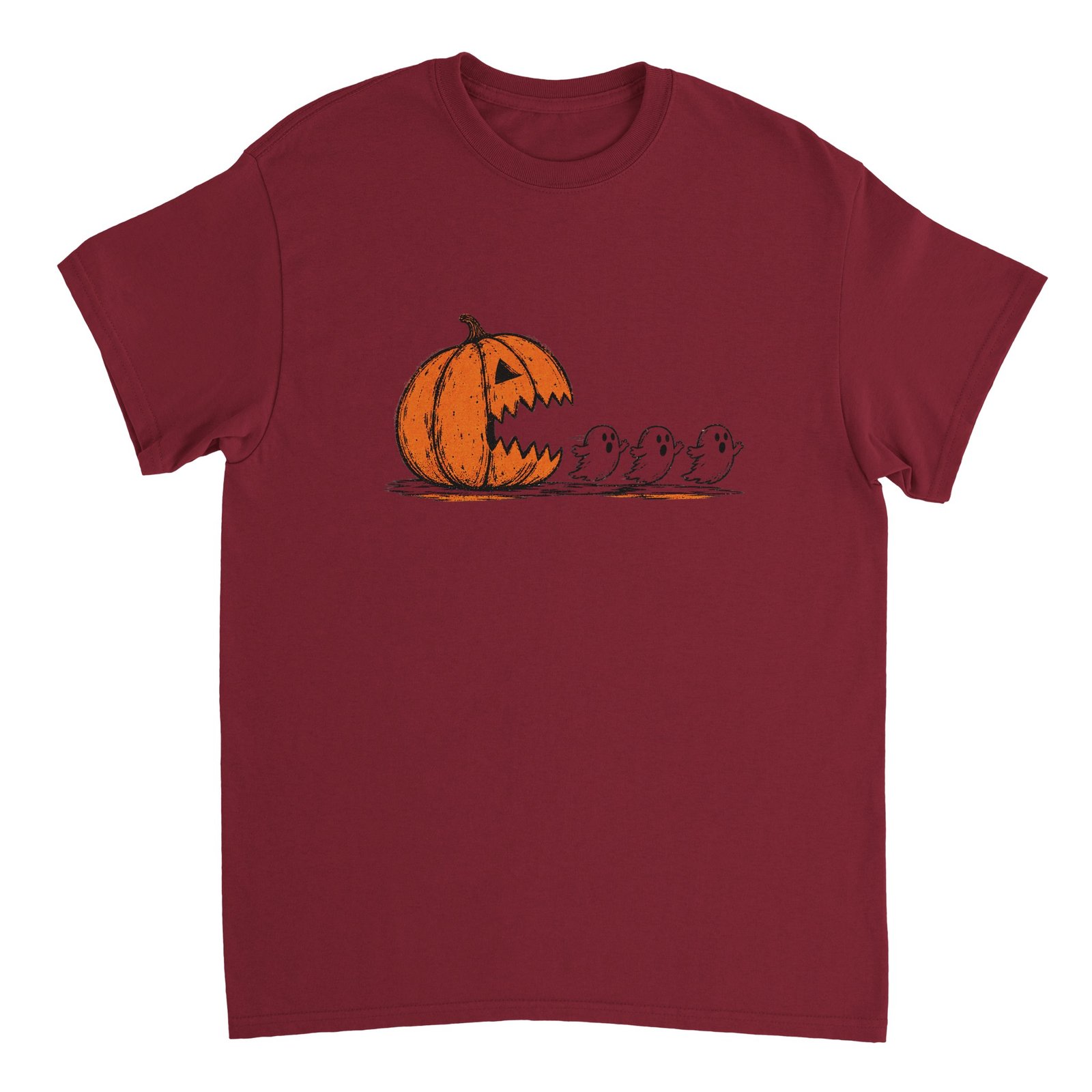 Pumpkin Chasing Ghosts Halloween T-Shirt – Retro Gamer Spooky Tee 2 c5fd5122-fff1-487f-ac89-538a26d5cb04