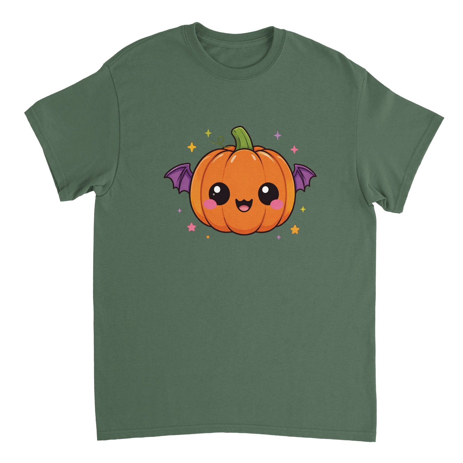 Bat Pumpkin T-Shirt – Cute Halloween Flying Pumpkin Graphic Tee 7 d41e50e7-0f7f-41df-8bb1-602c23eb5e54