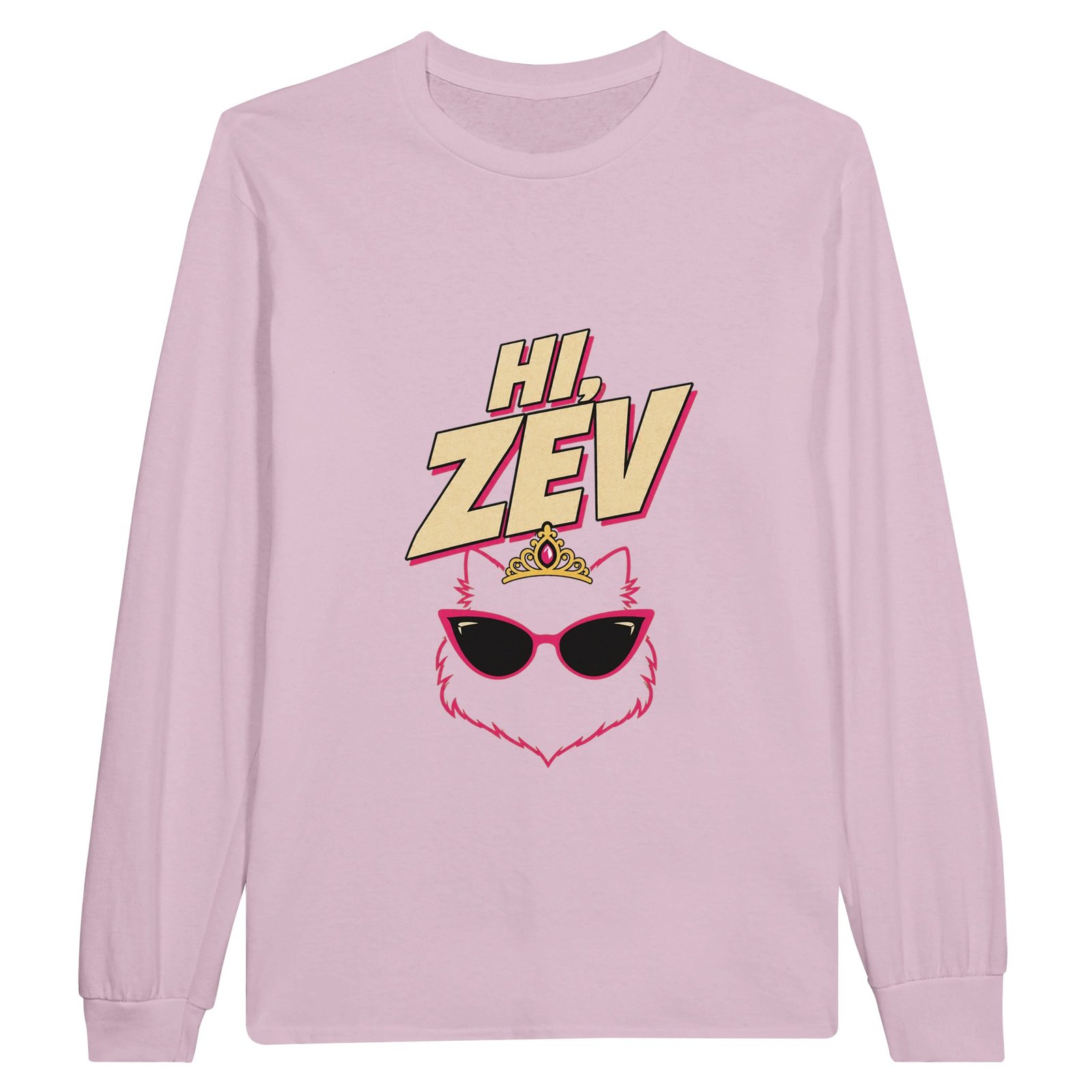 Hi Zev Longsleeve – Dungeon Crawler Carl Retro Fan Tee 5 d5e8adc5-e8f2-42c7-880e-620622cc30c2