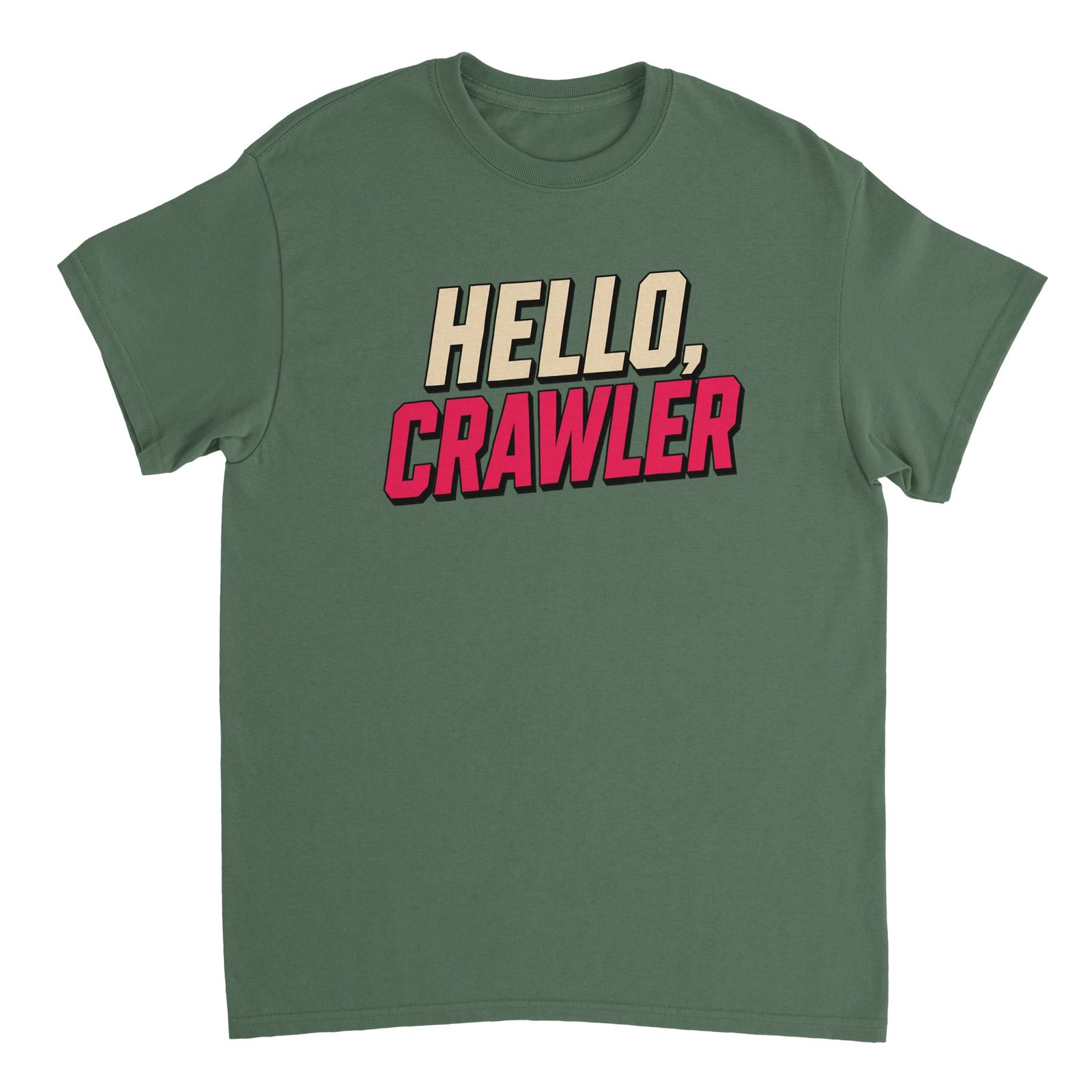 Hello, Crawler T-Shirt – Dungeon Crawler Carl Inspired LitRPG Fan Tee 3 eb1e2f42-9049-4d18-963d-8a85ad64d25e