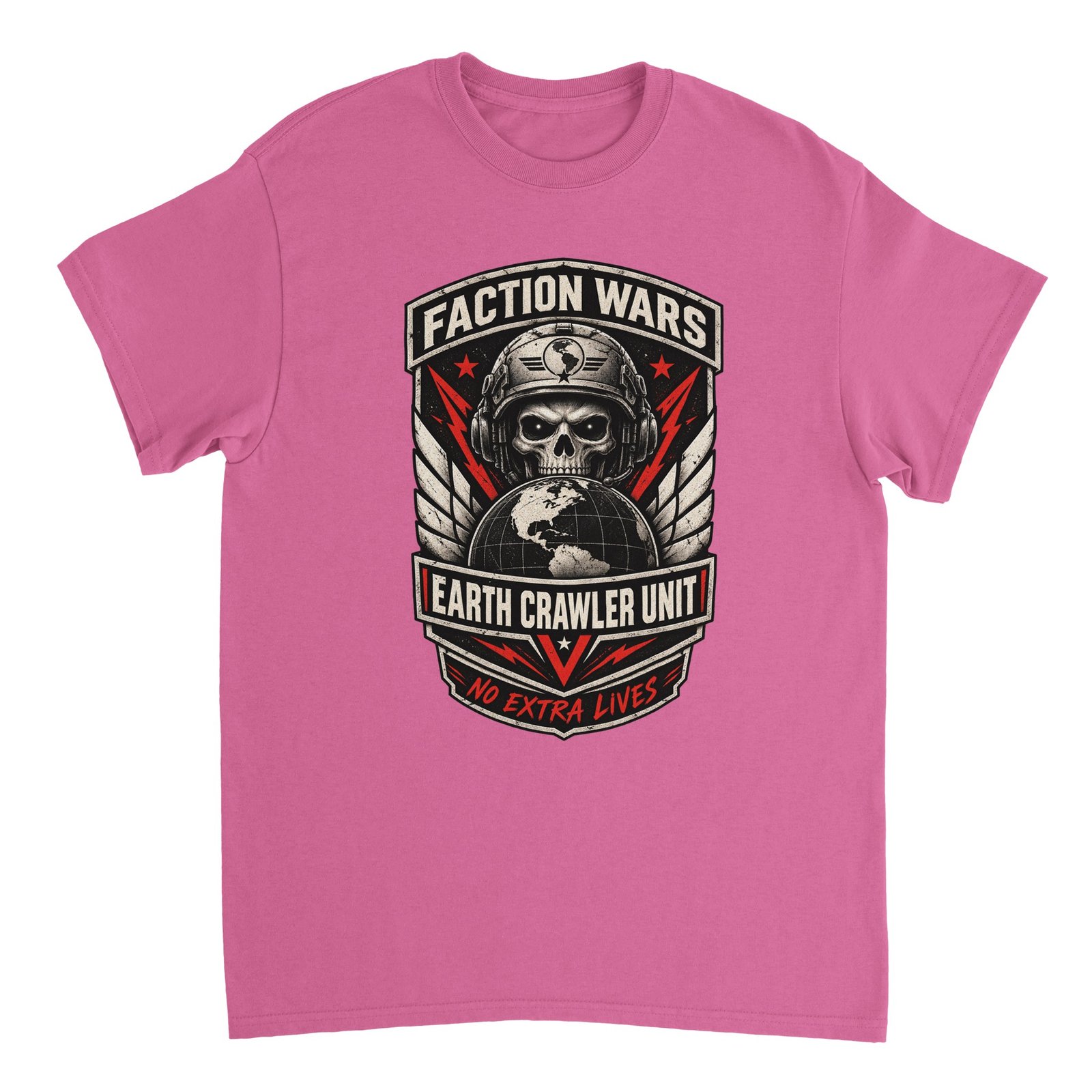 Faction Wars T-Shirt – Earth Crawler Unit Military Skull Tee 5 edda47df-6014-40f1-ac15-35d91acbc5e6