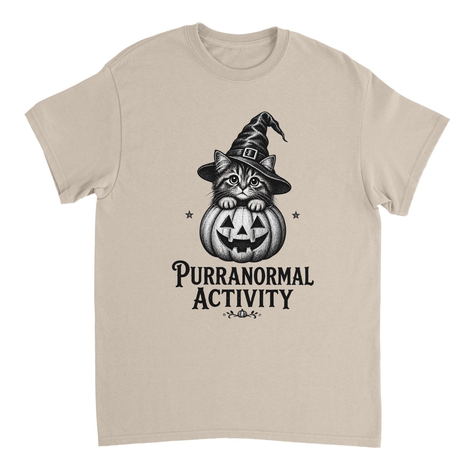 Purranormal Activity T-Shirt – Witch Cat Halloween Graphic Tee 10 f4b6043e-13ff-44c8-a883-b0566f7d8419