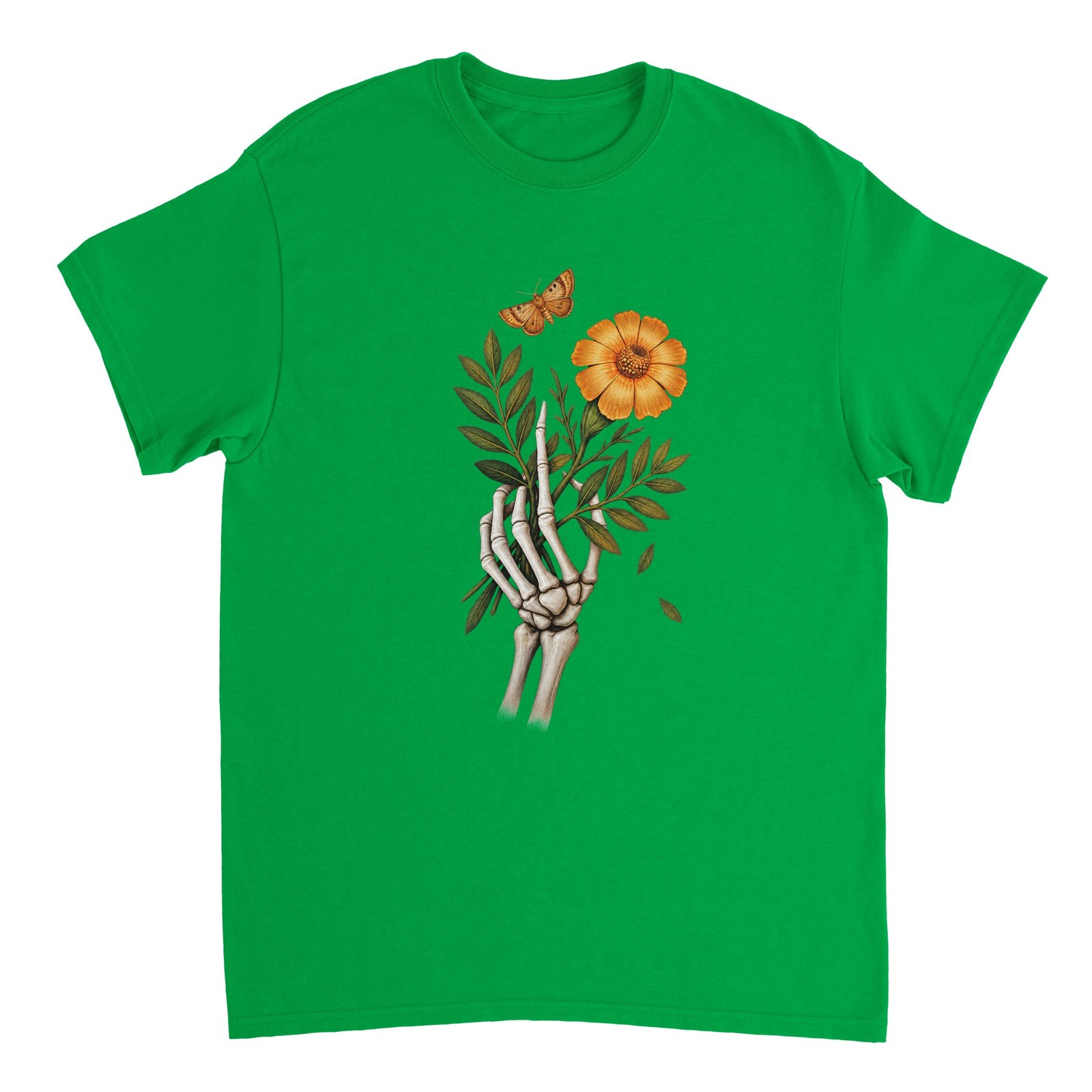 Skeleton Hand Flower T-Shirt – Gothic Floral Halloween Tee 5 f8a30440-bcff-4cc5-b171-2c5629bd651e